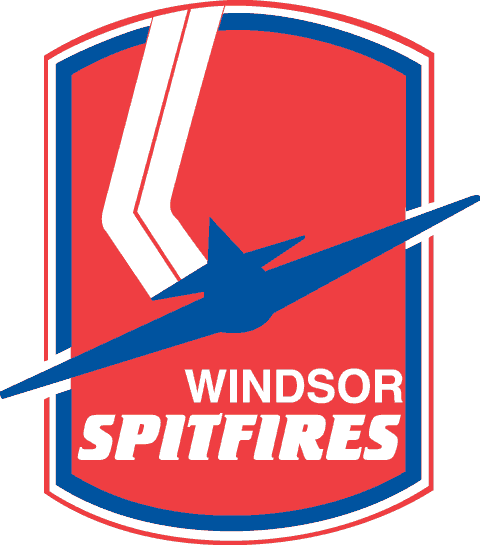 Windsor Spitfires 1987 88-2007 08 Primary Logo vinyl decal